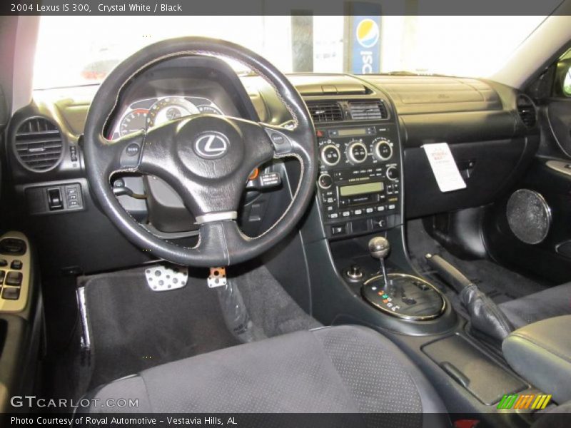 Dashboard of 2004 IS 300