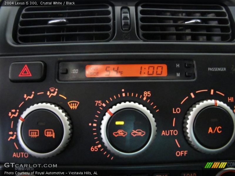 Controls of 2004 IS 300