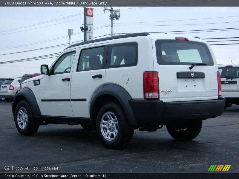 Stone White / Dark Slate Gray 2008 Dodge Nitro SXT 4x4