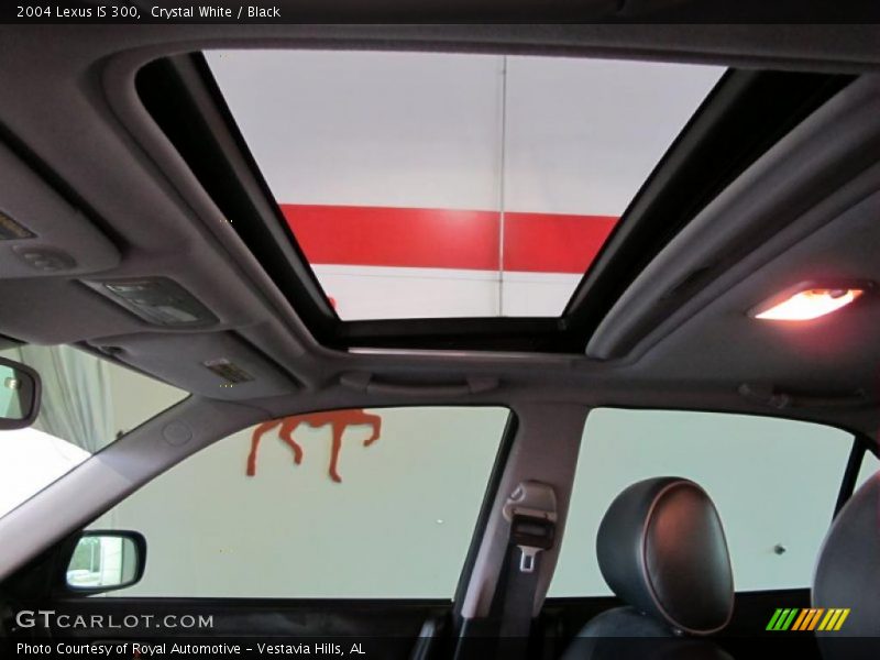 Sunroof of 2004 IS 300