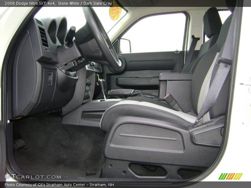 Stone White / Dark Slate Gray 2008 Dodge Nitro SXT 4x4