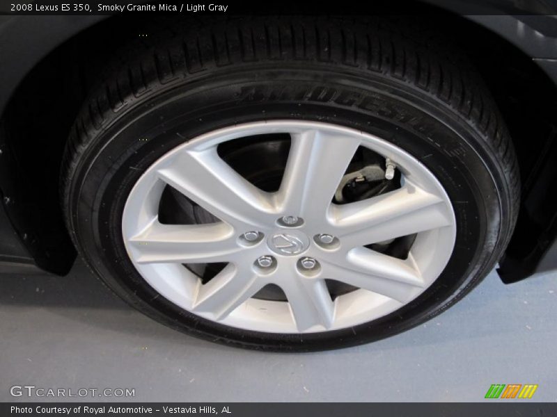 Smoky Granite Mica / Light Gray 2008 Lexus ES 350