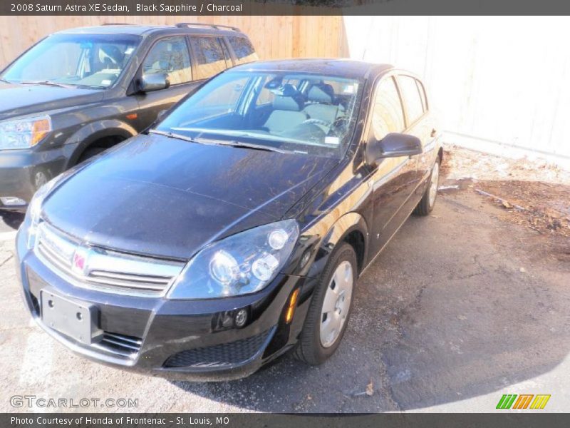 Black Sapphire / Charcoal 2008 Saturn Astra XE Sedan