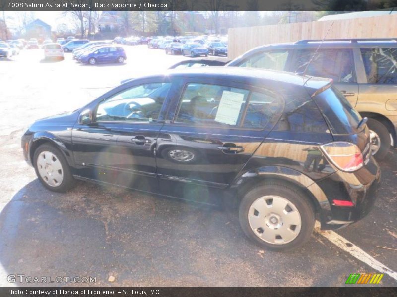 Black Sapphire / Charcoal 2008 Saturn Astra XE Sedan