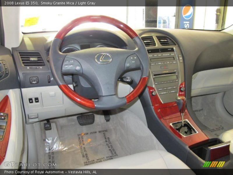 Smoky Granite Mica / Light Gray 2008 Lexus ES 350