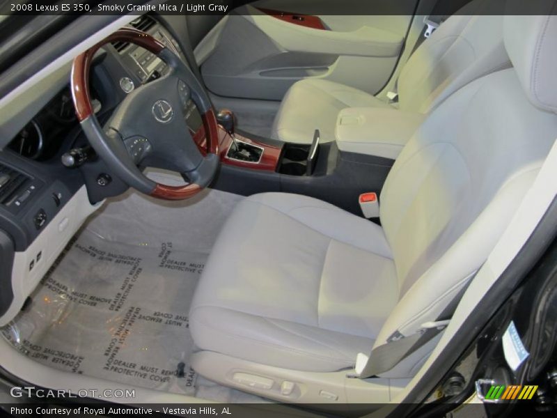 Smoky Granite Mica / Light Gray 2008 Lexus ES 350