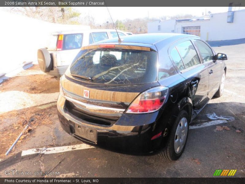 Black Sapphire / Charcoal 2008 Saturn Astra XE Sedan