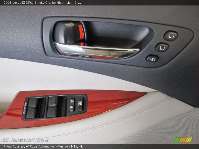 Smoky Granite Mica / Light Gray 2008 Lexus ES 350