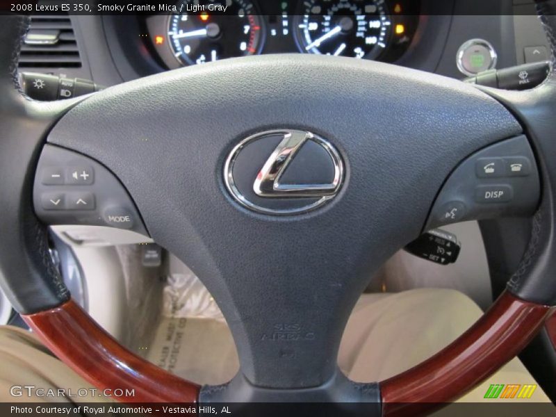 Smoky Granite Mica / Light Gray 2008 Lexus ES 350