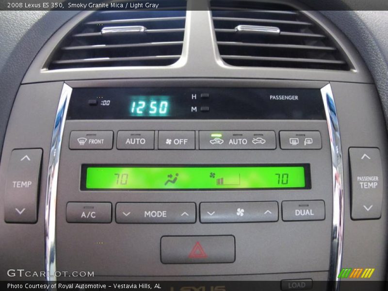 Smoky Granite Mica / Light Gray 2008 Lexus ES 350