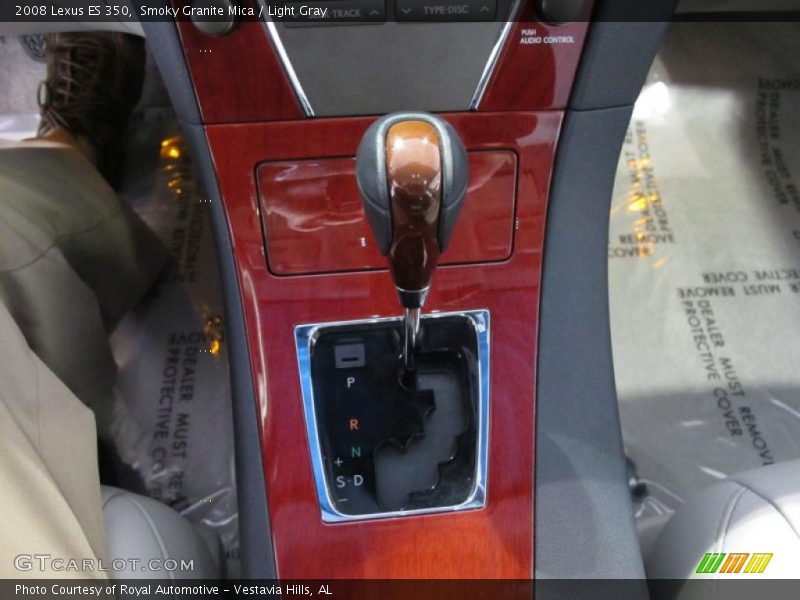 Smoky Granite Mica / Light Gray 2008 Lexus ES 350