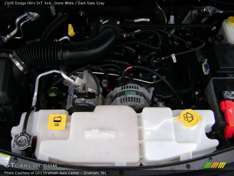 Stone White / Dark Slate Gray 2008 Dodge Nitro SXT 4x4