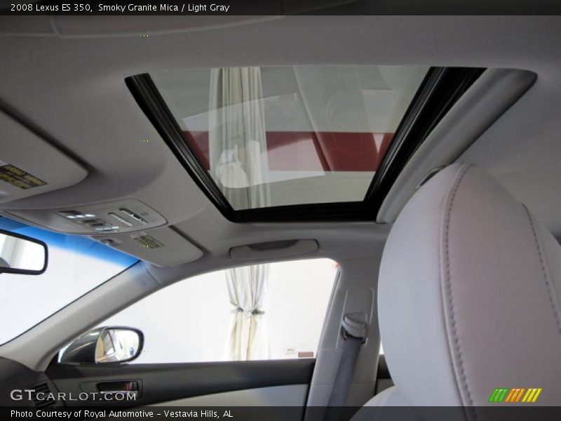 Smoky Granite Mica / Light Gray 2008 Lexus ES 350