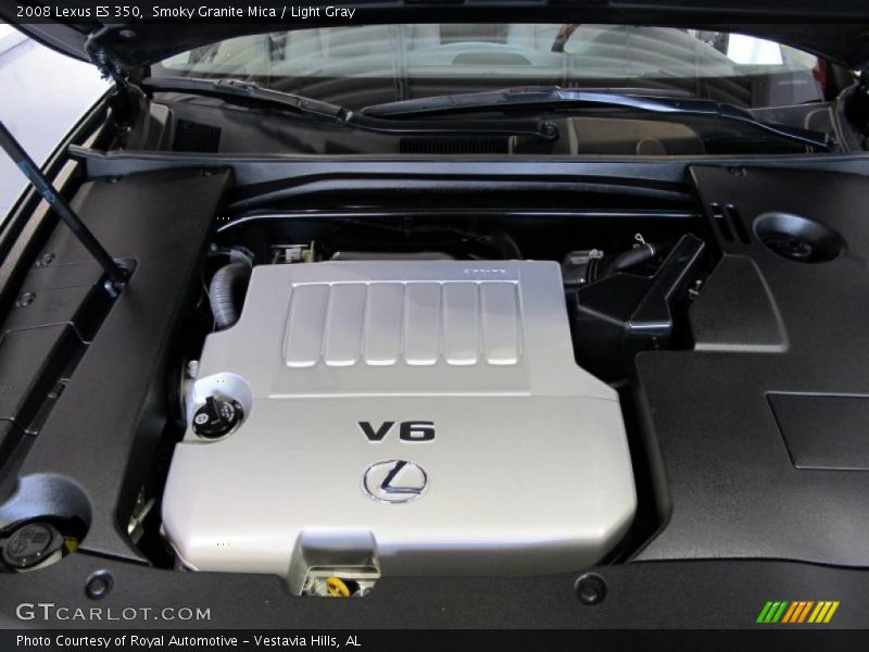 Smoky Granite Mica / Light Gray 2008 Lexus ES 350