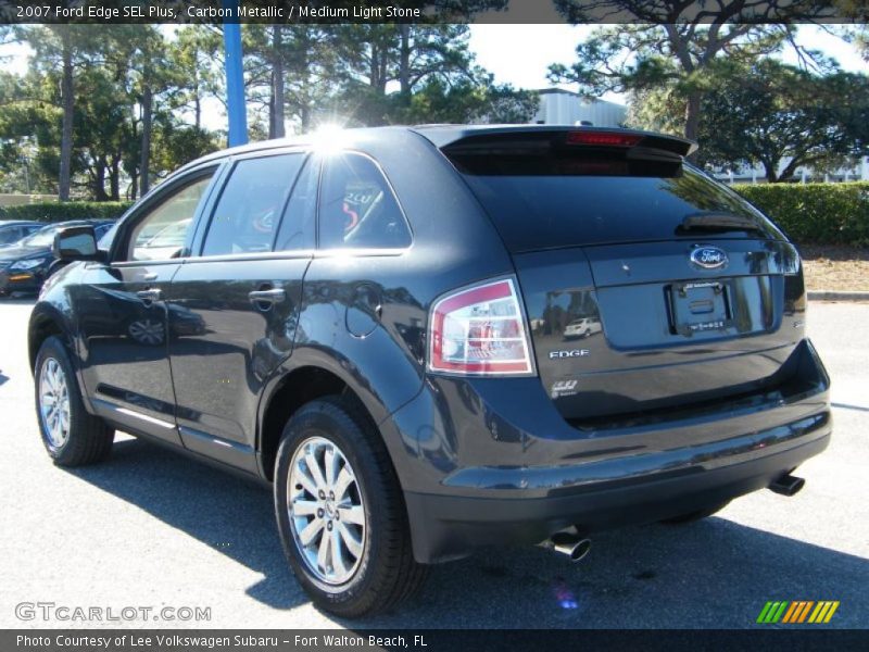 Carbon Metallic / Medium Light Stone 2007 Ford Edge SEL Plus