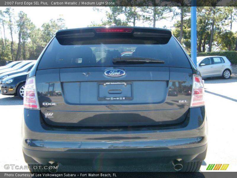 Carbon Metallic / Medium Light Stone 2007 Ford Edge SEL Plus