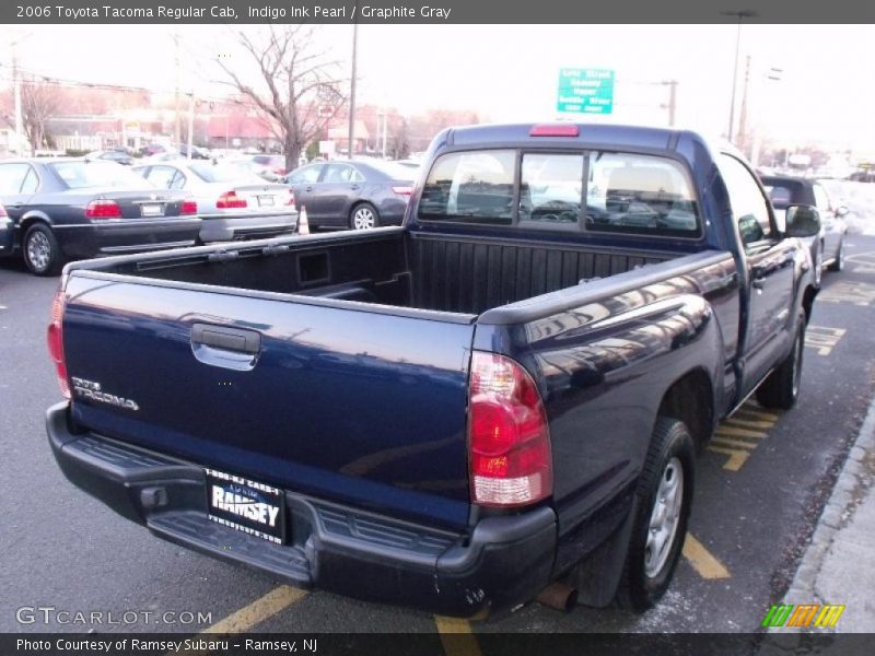 Indigo Ink Pearl / Graphite Gray 2006 Toyota Tacoma Regular Cab