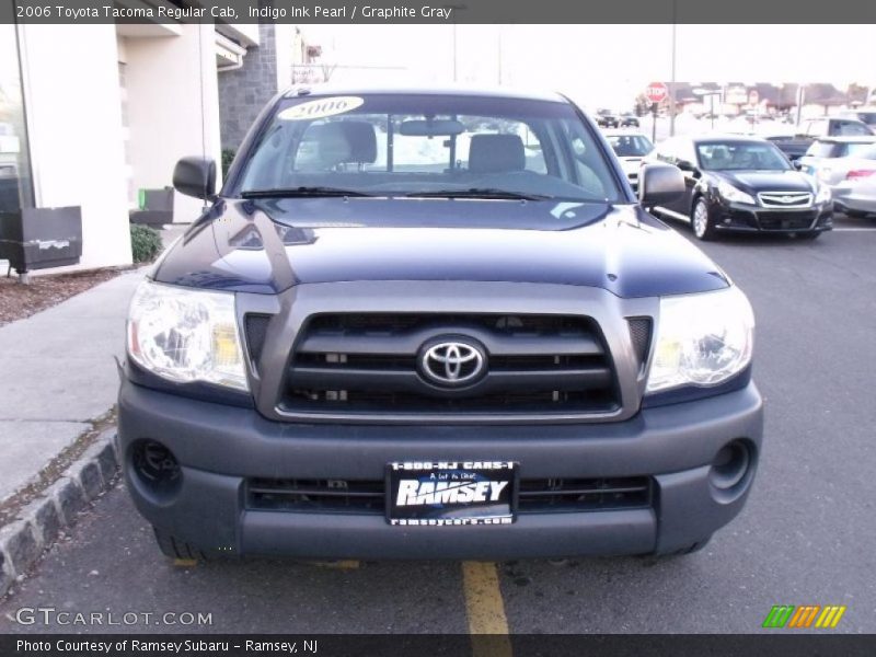 Indigo Ink Pearl / Graphite Gray 2006 Toyota Tacoma Regular Cab