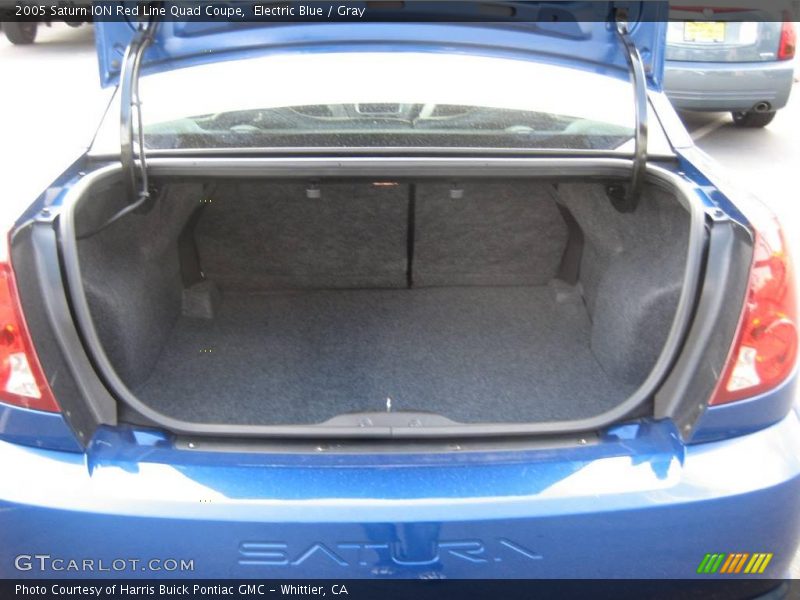 Electric Blue / Gray 2005 Saturn ION Red Line Quad Coupe