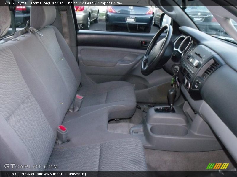 Indigo Ink Pearl / Graphite Gray 2006 Toyota Tacoma Regular Cab