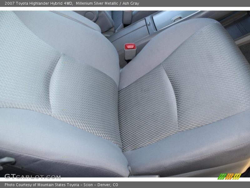 Millenium Silver Metallic / Ash Gray 2007 Toyota Highlander Hybrid 4WD