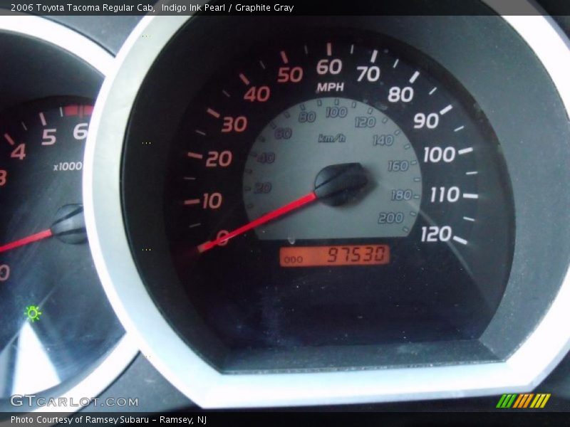 Indigo Ink Pearl / Graphite Gray 2006 Toyota Tacoma Regular Cab