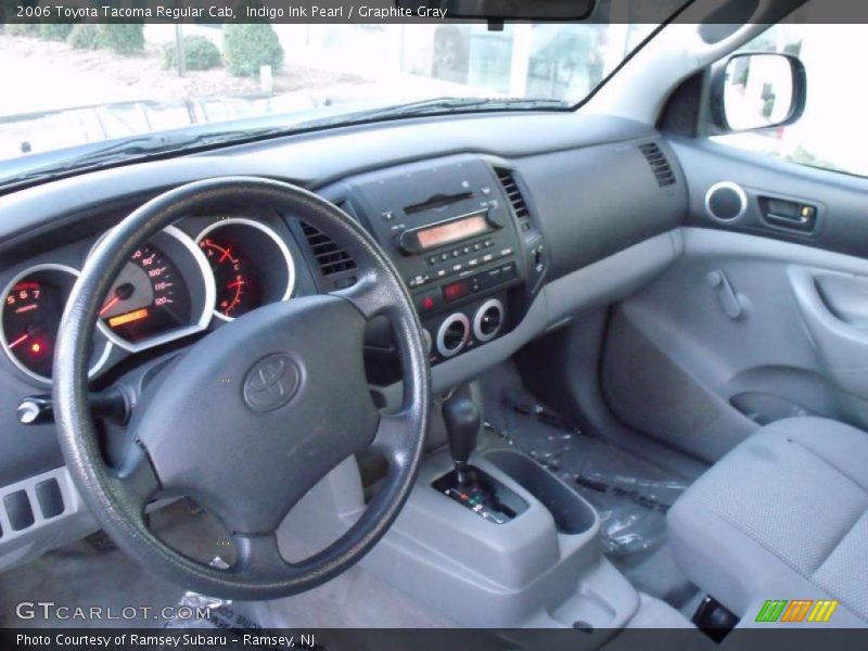 Indigo Ink Pearl / Graphite Gray 2006 Toyota Tacoma Regular Cab