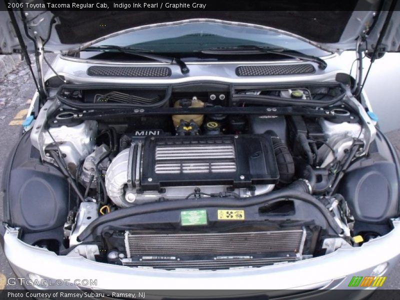 Indigo Ink Pearl / Graphite Gray 2006 Toyota Tacoma Regular Cab