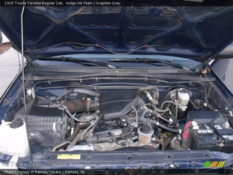 Indigo Ink Pearl / Graphite Gray 2006 Toyota Tacoma Regular Cab