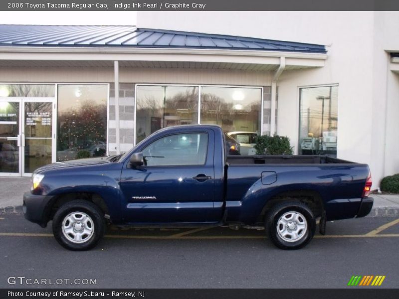 Indigo Ink Pearl / Graphite Gray 2006 Toyota Tacoma Regular Cab