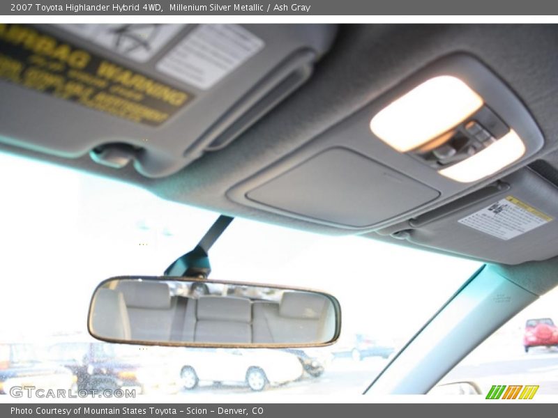 Millenium Silver Metallic / Ash Gray 2007 Toyota Highlander Hybrid 4WD