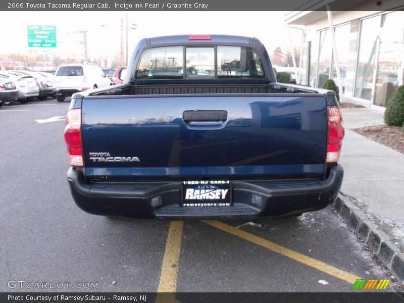 Indigo Ink Pearl / Graphite Gray 2006 Toyota Tacoma Regular Cab