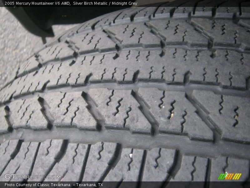Silver Birch Metallic / Midnight Grey 2005 Mercury Mountaineer V6 AWD