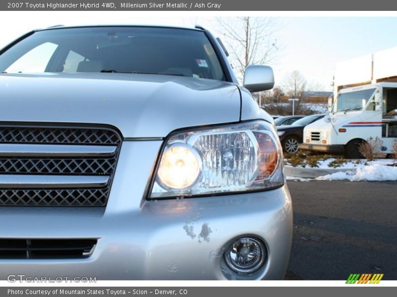 Millenium Silver Metallic / Ash Gray 2007 Toyota Highlander Hybrid 4WD