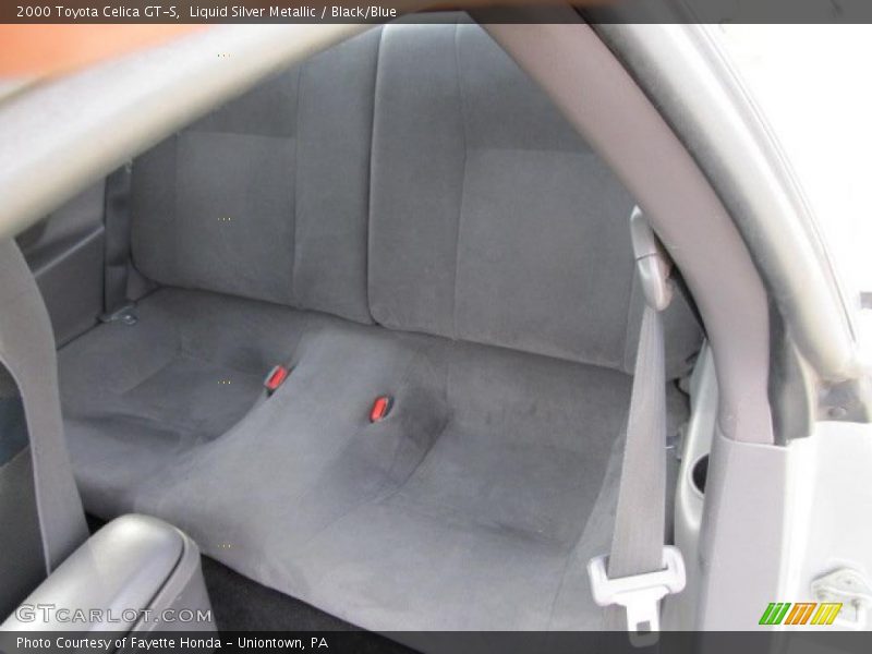 Liquid Silver Metallic / Black/Blue 2000 Toyota Celica GT-S