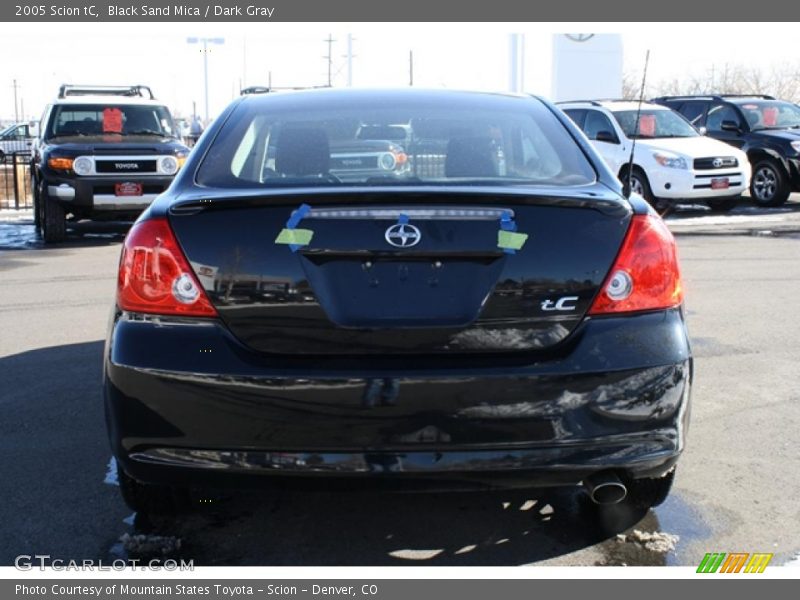 Black Sand Mica / Dark Gray 2005 Scion tC