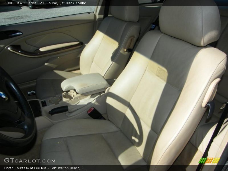 Jet Black / Sand 2000 BMW 3 Series 323i Coupe