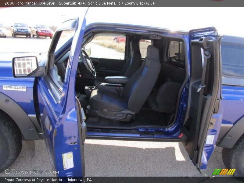 Sonic Blue Metallic / Ebony Black/Blue 2006 Ford Ranger FX4 Level II SuperCab 4x4