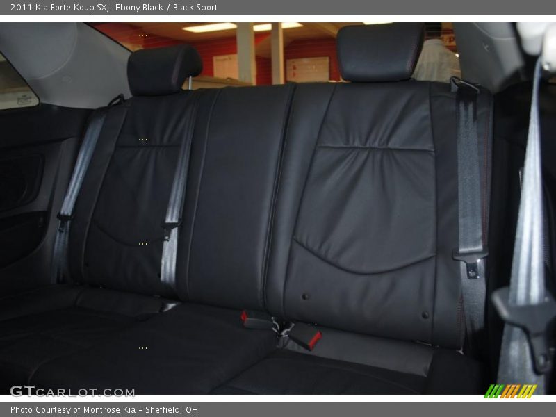 Ebony Black / Black Sport 2011 Kia Forte Koup SX