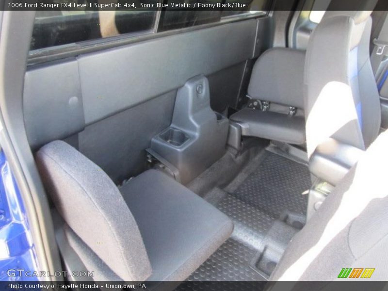 Sonic Blue Metallic / Ebony Black/Blue 2006 Ford Ranger FX4 Level II SuperCab 4x4