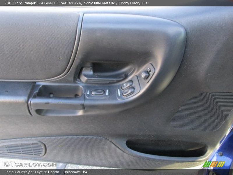 Sonic Blue Metallic / Ebony Black/Blue 2006 Ford Ranger FX4 Level II SuperCab 4x4