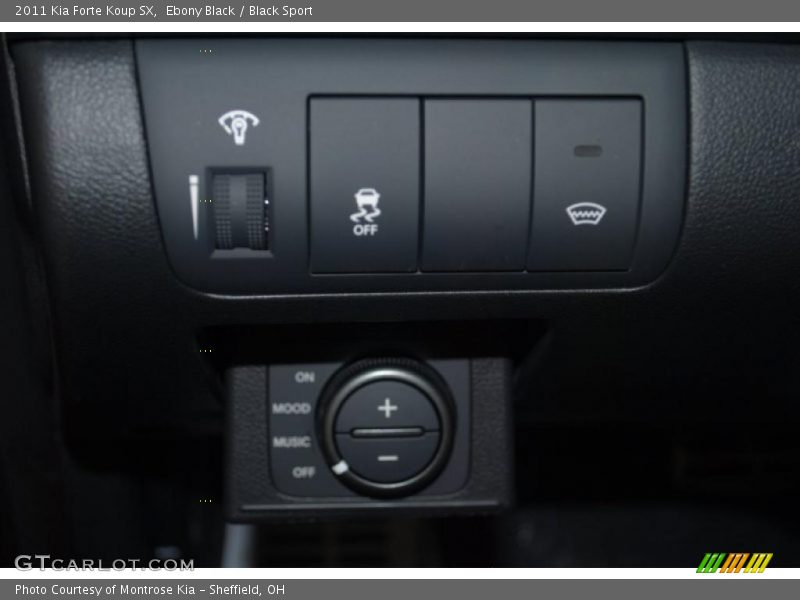 Ebony Black / Black Sport 2011 Kia Forte Koup SX