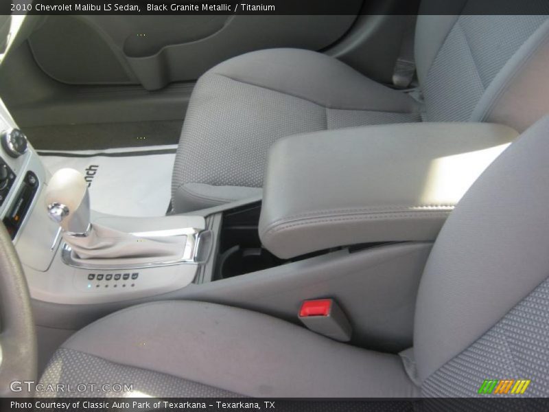 Black Granite Metallic / Titanium 2010 Chevrolet Malibu LS Sedan