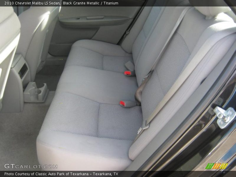 Black Granite Metallic / Titanium 2010 Chevrolet Malibu LS Sedan