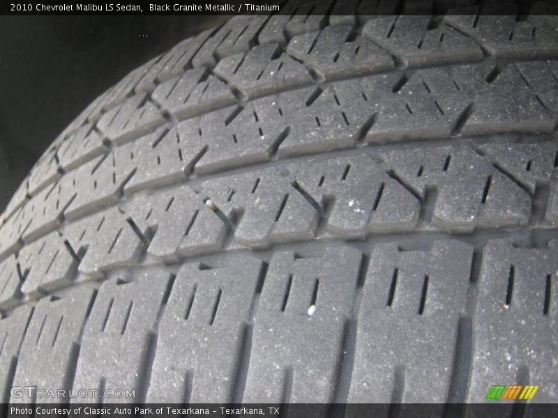 Black Granite Metallic / Titanium 2010 Chevrolet Malibu LS Sedan