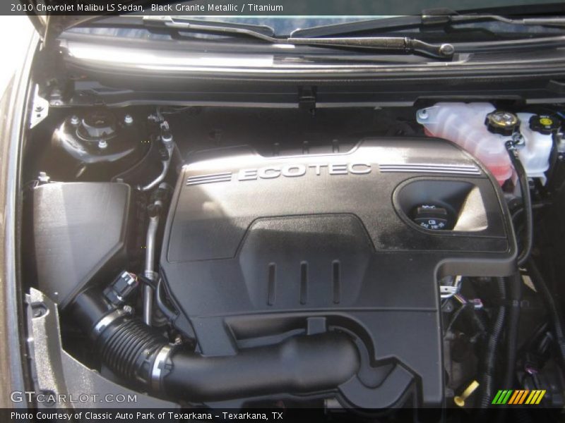 Black Granite Metallic / Titanium 2010 Chevrolet Malibu LS Sedan