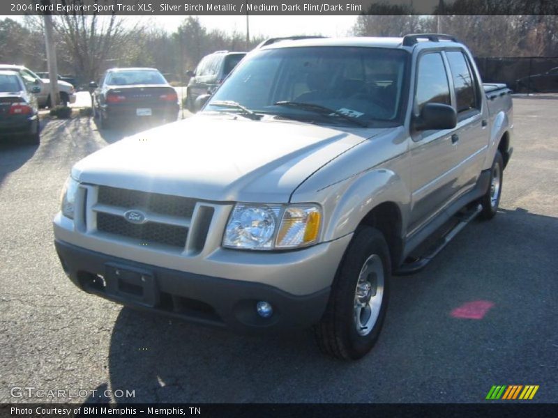 Silver Birch Metallic / Medium Dark Flint/Dark Flint 2004 Ford Explorer Sport Trac XLS