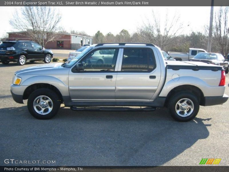 Silver Birch Metallic / Medium Dark Flint/Dark Flint 2004 Ford Explorer Sport Trac XLS