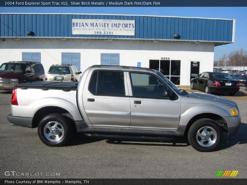 Silver Birch Metallic / Medium Dark Flint/Dark Flint 2004 Ford Explorer Sport Trac XLS