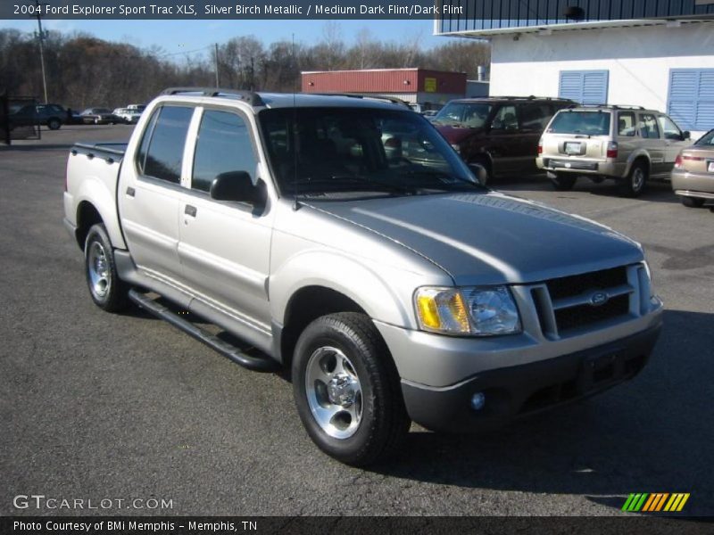 Silver Birch Metallic / Medium Dark Flint/Dark Flint 2004 Ford Explorer Sport Trac XLS